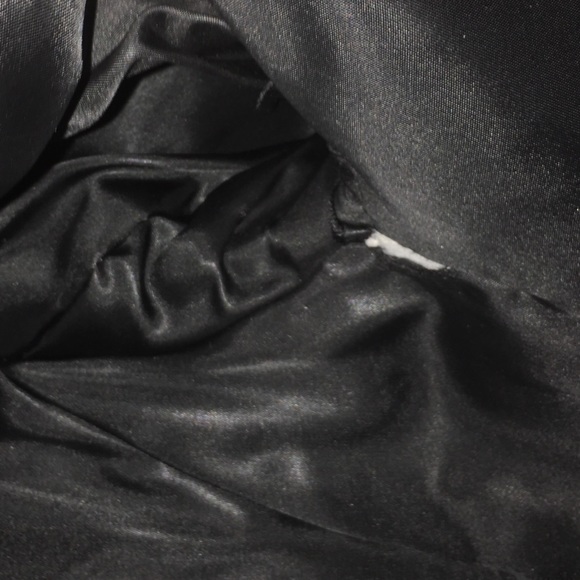 Vintage Sexy super soft lamb leather long coat removable fur collar size 2 - Picture 16 of 16